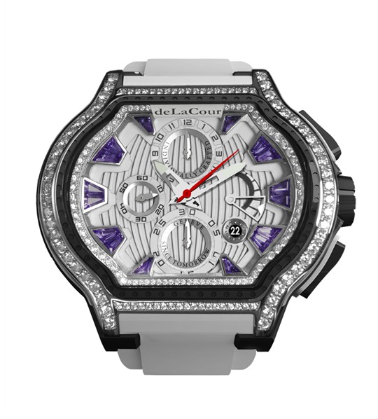 Replica DeLaCour City Ego Episode W Ti/PVD/Diamond Bezel WATI0056-1430 Replica Watch